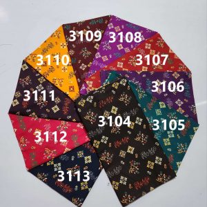 Black Meadow Bloom Cotton Print