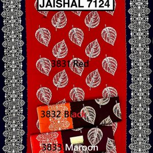 Pure Cotton Black Indonesian Jaipuri Hand Block Printed