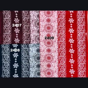 Blue Flora Charm Cotton