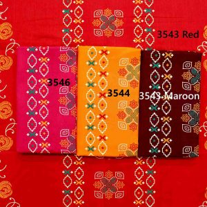 Yellow Ethnic Motif Print