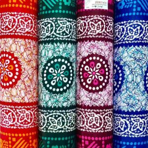 Blue Muskan Heritage Batik Print