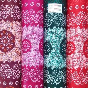 Red Muskan Heritage Batik Print