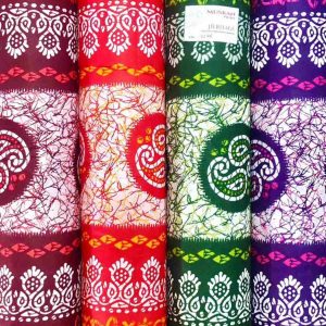 Red Muskan Heritage Batik Print