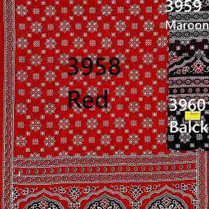 Black Royal Bandhani Print