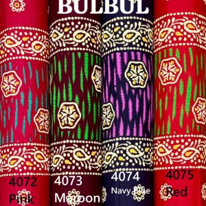 Maroon Bulbul Heritage Batik Print